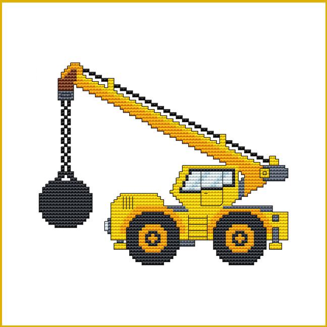 Construction Truck - BALL CRANE